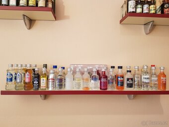 Mini lahvičky plné velká sbírka - 9