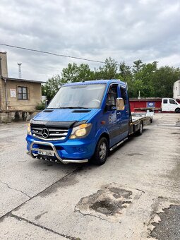 Prodám odtahový speciál Mercedes Sprinter na skupinu B s mot - 9