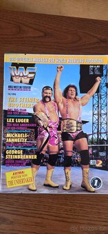 Sbírka německých WWF (WWE) wrestlingových časopisů z - 9