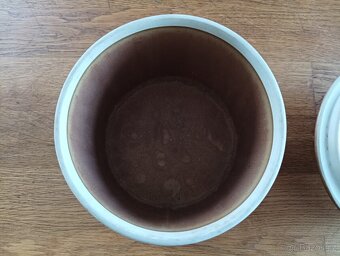 KAMENINOVÝ STOLNÍ HRNEC NA ZBYTKY Z JÍDLA RHODA CERAM - 9