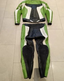 PSí Hubík-Pánská Dámská kožená moto kombinéza, dvoudílná - 9