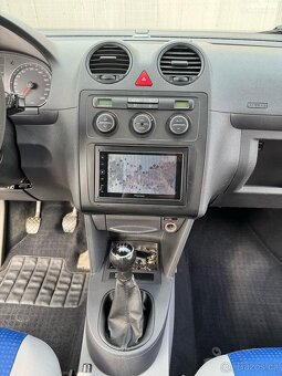 VW CADDY KOMBI LIFE FUEL 2.0BA+CNG ČR N.STK PO SERVISU TAŽ. - 9