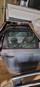 vw passat B6 kapota LB5M OK, dveře LB5M modrostř. - 9