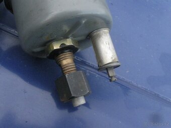 ZETOR 25 - Super 50 Tlakoměr 0-16kg/cm2 + ampermetr +/-30A - 9