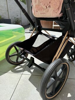 Prodám kočárek Cybex Priam – Simply Flowers Light Pink, - 9