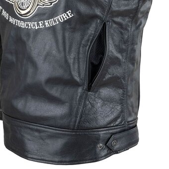 Kožená motobunda W-TEC Black Heart Wings Leather Jacket XL - 9