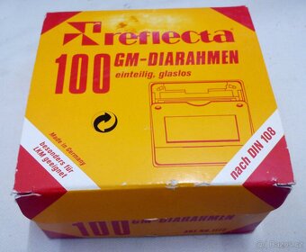 Pořadače Pentacon, diarámečky, sklíčka - 9