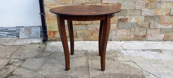 RETRO Menší kulatý stůl - 9