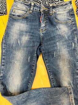 Boyfriend dámské džíny XS Miss bonbon - 9