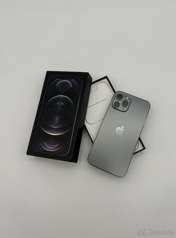iPhone 12 Pro Max 128GB Graphite (100% Baterie) + ZÁRUKA - 9