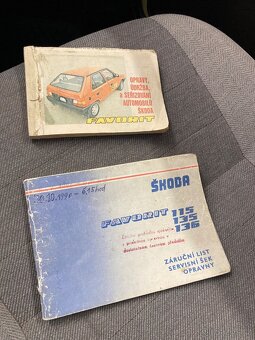 Škoda Favorit 135L, jeden majitel, rok 1990 ČR, velmi pěkný - 9