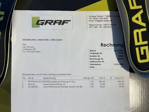 Hokejové brusle Graf PeakSpeed PK7900 vel. 10,5 (28,5cm) - 9