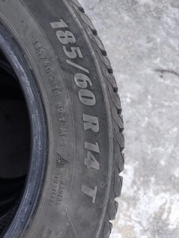 185/60 R14 celoroční sada Matador 5-6 mm - 9