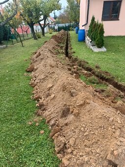 výkopové práce minibagrem znojmo - 9
