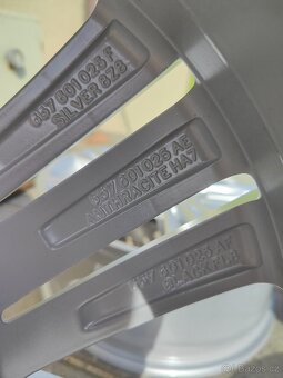 Nová originální alu kola Škoda Sirius 5x100 r18 Scala Kamiq - 9