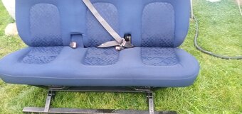 PRODÁM TROJSEDAČKU DO FIAT DUCATO 2002-2005 MODRÁ PĚKNÁ - 9