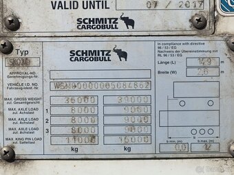 Schmitz CARGOBULL AG SKO 24, AGREGÁT CARRIER VECTOR 1850 (6. - 9