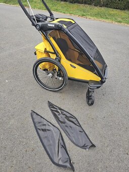 Thule Chariot Sport 2 single + Jogging kit + Infant sling - 9