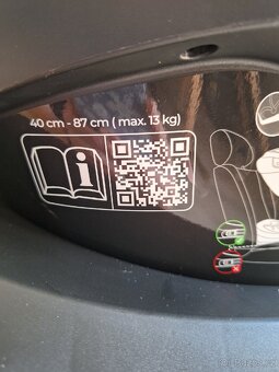 Autosedačka I-CARE I-SIZE + Kinderkraft základna 40-87 cm - 9