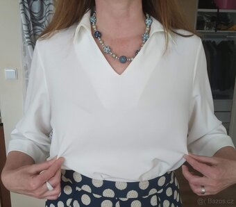 Bílá halenka jako nová, Marguerite by mako, 48 - 9