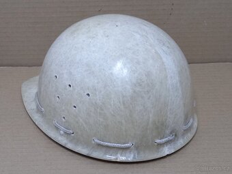 Retro hornická přilba BANÍK - ČSSR - 9