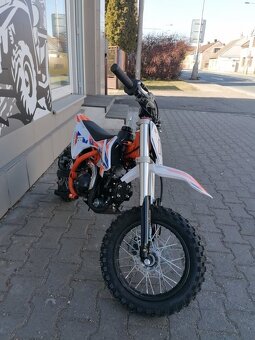 Pitbike Spirit 90 12/10 Automat oranžová - 9