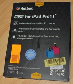 pouzdro kryt na tablet Antbox Case for iPad Pro11" modré - 9