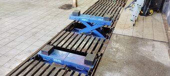 Jámový zvedák 2000Kg Hydralicky - pneumatický 2ks - 9