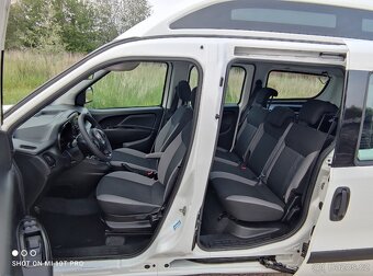 Fiat Doblo 2.0JTD Multijet 135PS plošina převoz osob na vozí - 9