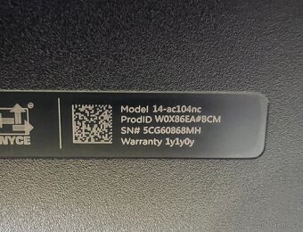 HP 14 / Celeron N3050 / 2GB RAM / 32GB Flash / 14" - 9