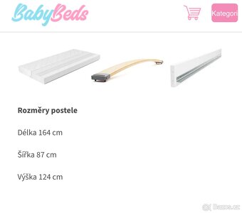 Dětská domečková postel - 9