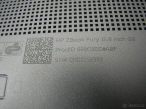 HP ZbooK FURY 15 G8 i7 32GB 1TB Záruka Nové - 9