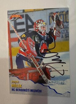 Podepsané hokejové karty - 9