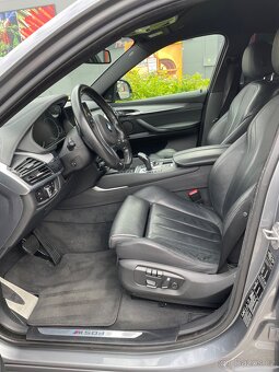 bmw X6 M50D 75000km 280kw Čr mpaket DPH - 9