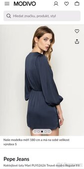 Pepe Jeans dámské koktejlové šaty vel. M/L nové - 9