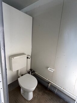 Sanitární / WC / kontejner 3x WC / 4x Pisoár / 6m délky - 9