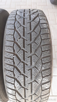alu disky BMW 5x120 r17, zimní pneu 225/55/17 6mm - 9
