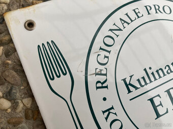 Cedule smaltovaná za 600 kč včetně doručení - 9