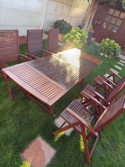 Teakovy zahradny nabytok - 9