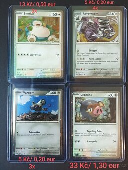 Pokémon karty 1 - 9