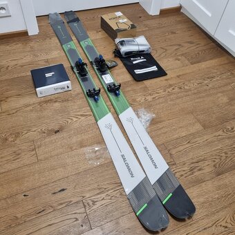 Nový skialp set Salomon MTN 86 PRO + viazko + pasy Kohla - 9