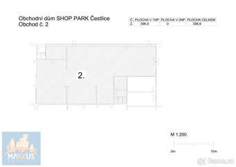 Pronájem obchodních prostor/showroomu (396,9 m2), SHOP PARK - 9
