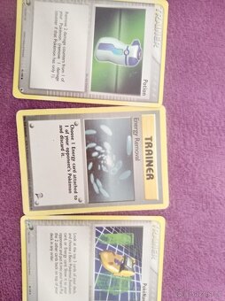 Pokémon karty první edice, pár karet je novějších - 9