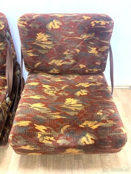 Retro kresla 70. léta rozkládací - 9