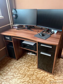 Obývací stěna, komoda a PC stůl - 9