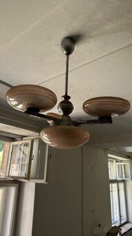 Starožitný stůl se skříní a menší stůl - 9