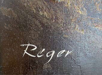 Obraz, originál Reger (Kaisergebirge) - 9