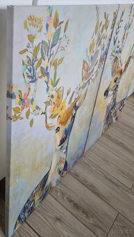 Obrazy Ikea barevný sob, 50x70 cm - 9
