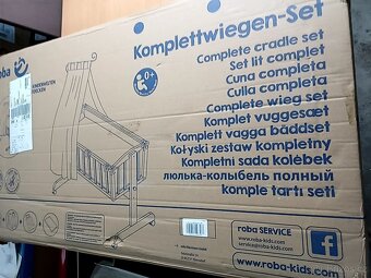 Dětská Kolébka - Postýlka s výbavou Roba
- 9