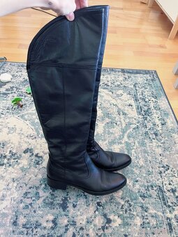 Cerne kozene kozacky nad kolena Geox, vel.38 - 9